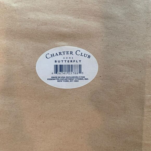 Charter Club Home Butterfly Set of 2 Framed Prints 12x7 Cottagecore Farmhouse - Picture 3 of 5